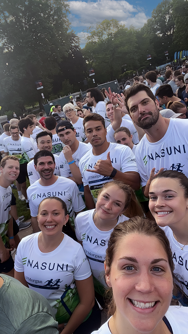 Nasuni runners at the Corporate Challenge