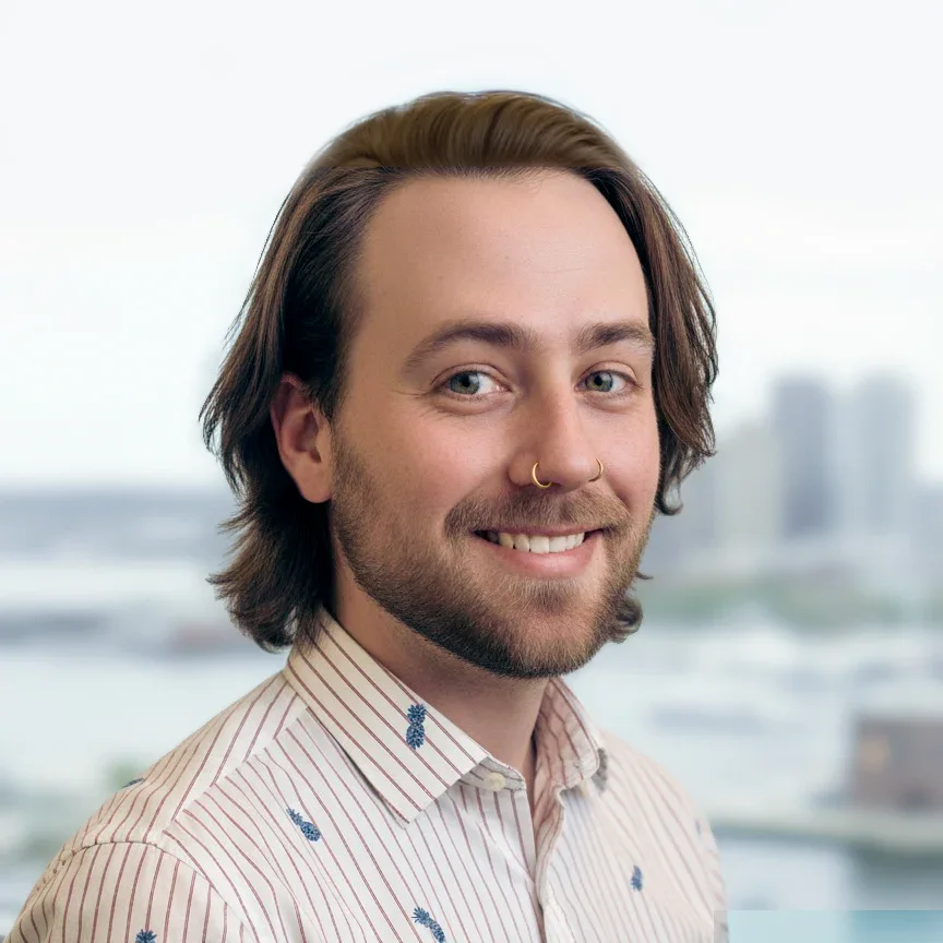 Portrait of Ryan Thorp, graphic designer and creative strategist