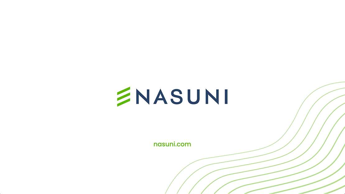 Frame: Nasuni end card