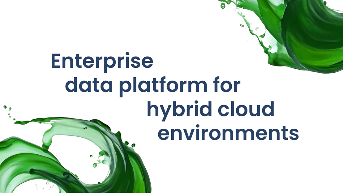 Frame: enterprise data platform for hybrid cloud environments
