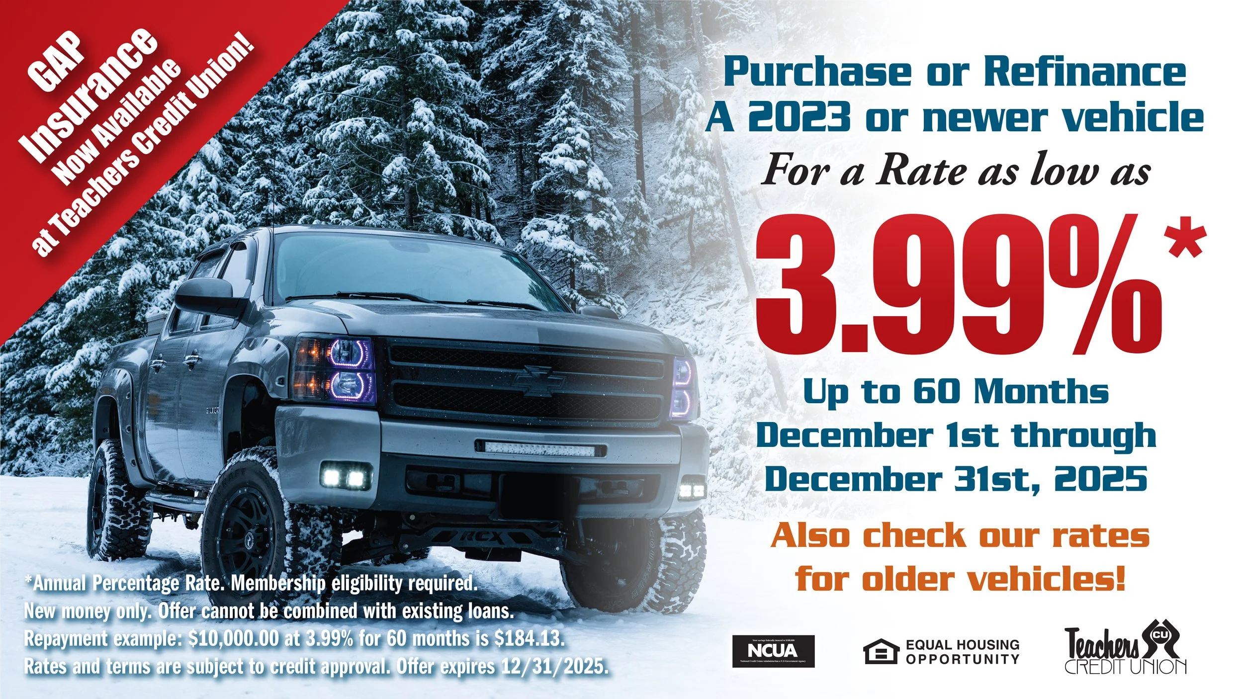 Vehicle Loan Special
