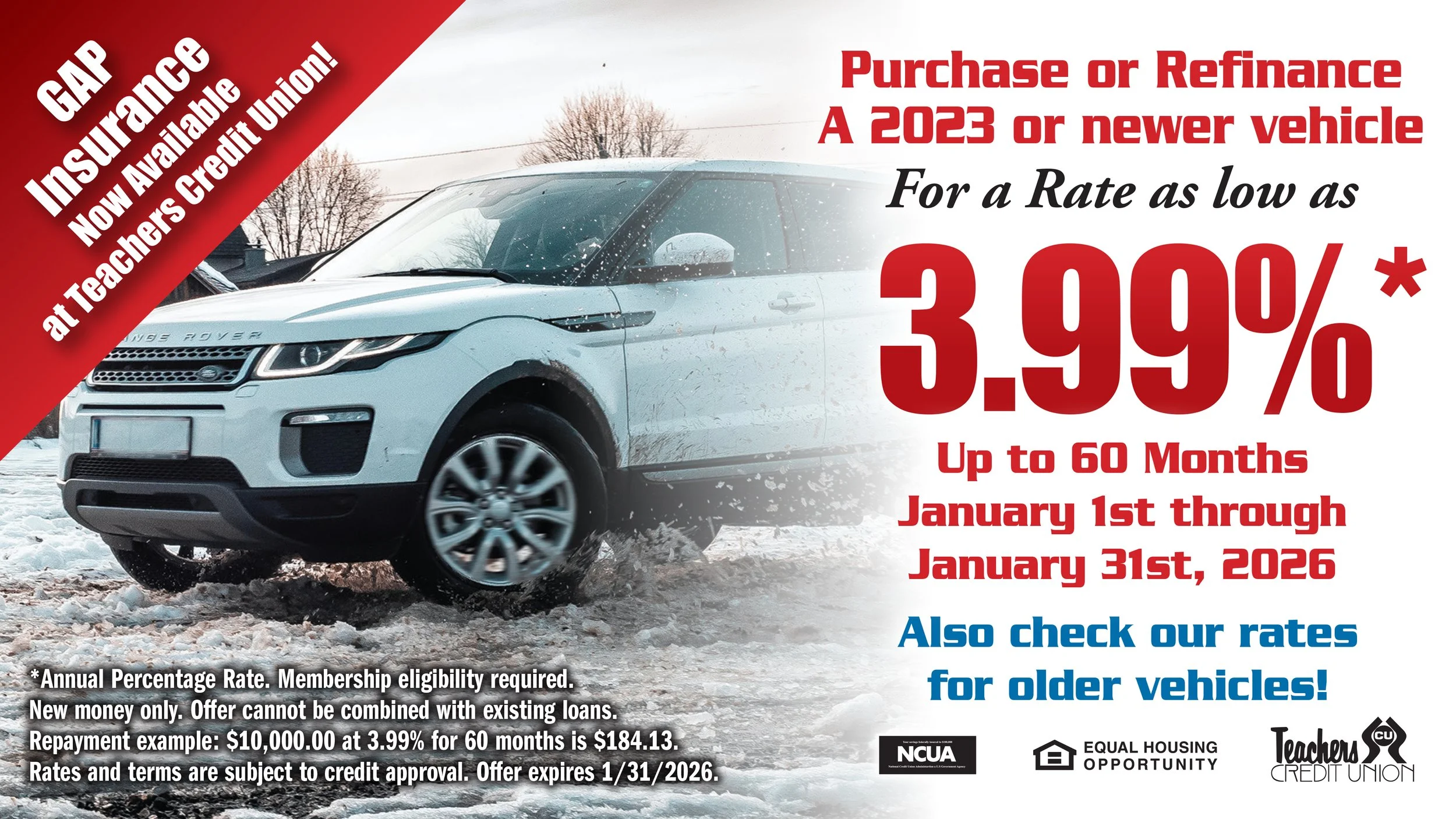 Vehicle Loan Special