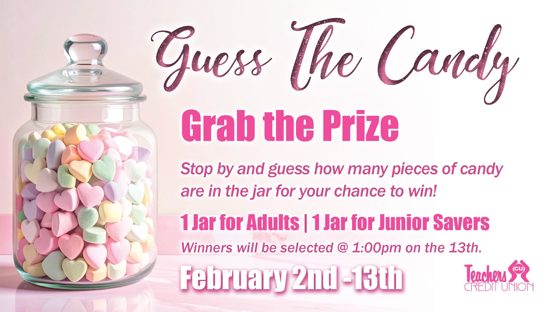 Valentine Guess the Candy Contest