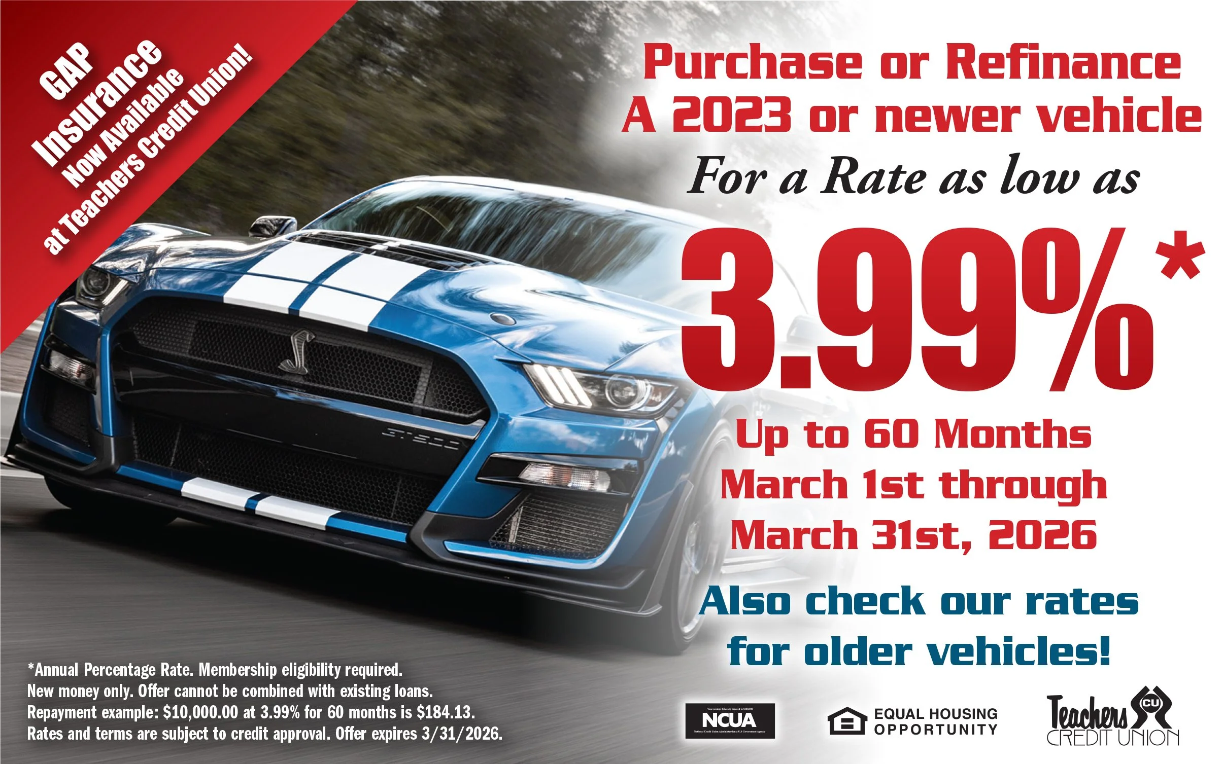 Vehicle Loan Special