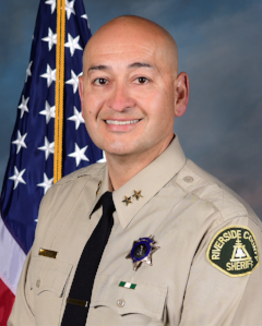 Assistant Sheriff Jerry Gutierrez has been a member of the Riverside County Sheriff ’s Department since 1990. He has nearly 28 years of experience in Riverside County Jail Operations. He began his career as a Correctional Deputy and worked a variety of assignments while assigned to the Robert Presley Detention Center, and later, the Ben Clark Training Center. For a longer bio click here