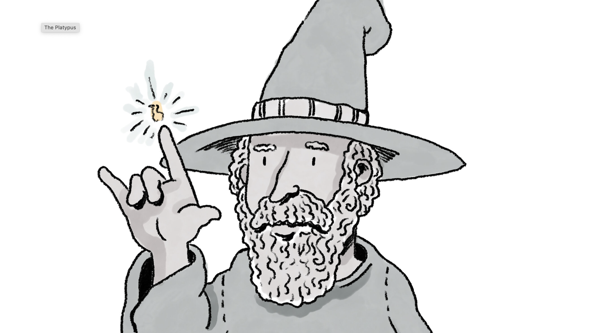Inktober 7 Enchanted.
