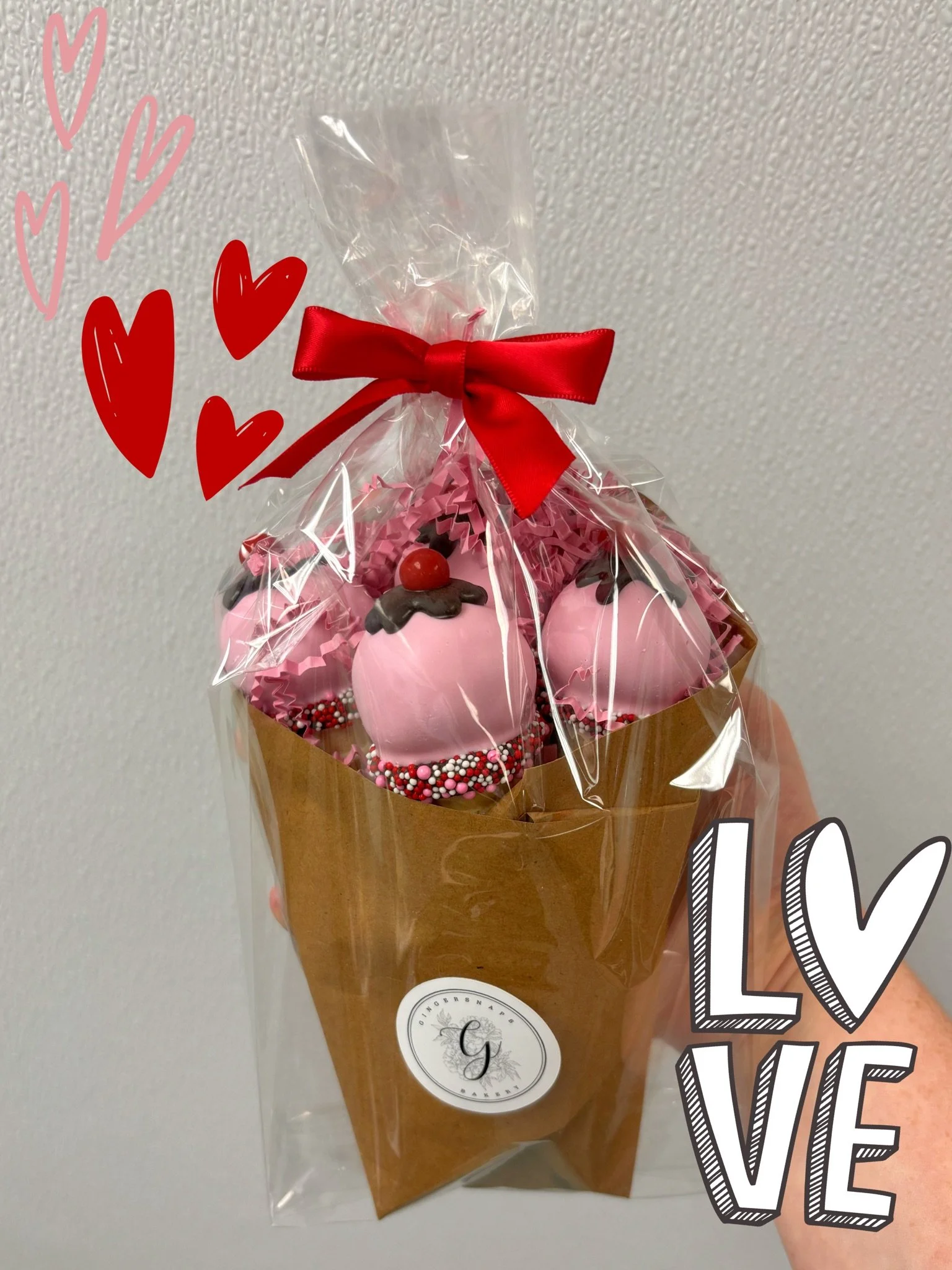 Ice Cream Cake Pop Cone Bouquet
