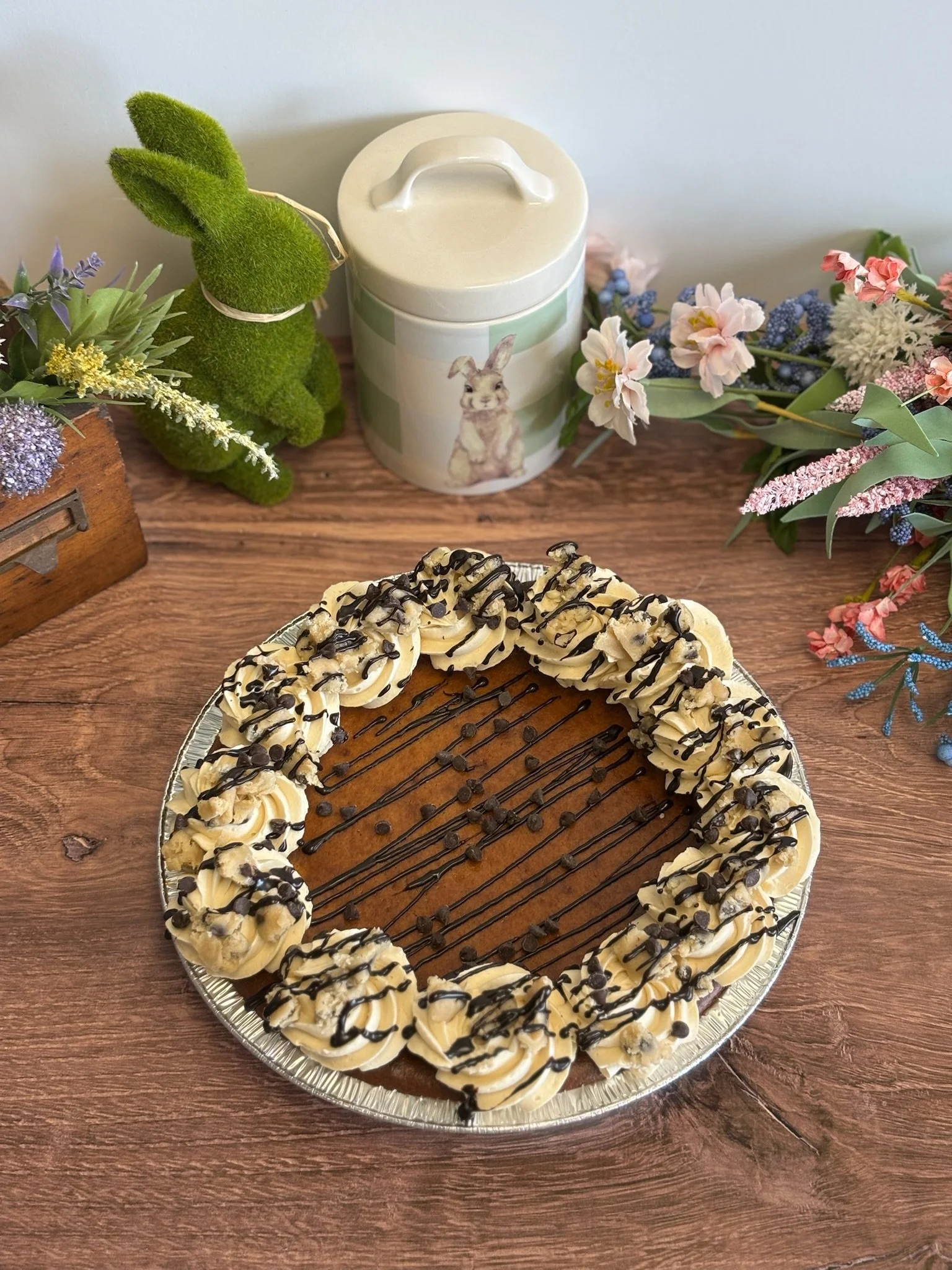 Cookie Dough Cheesecake Pie