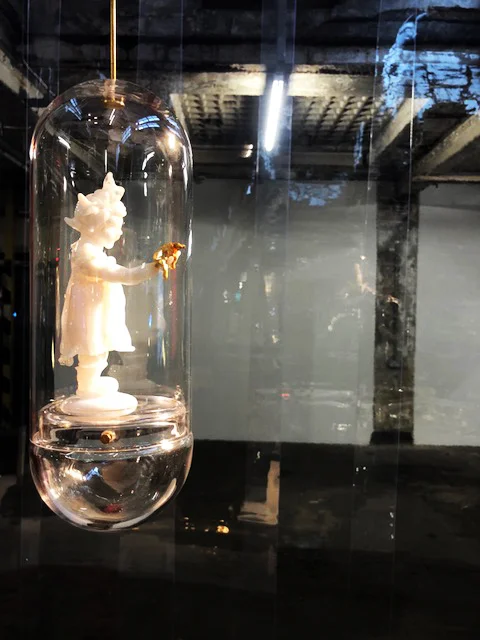 A teeny tiny chunk of loveliness on the top floor of the Truman Brewery venue.