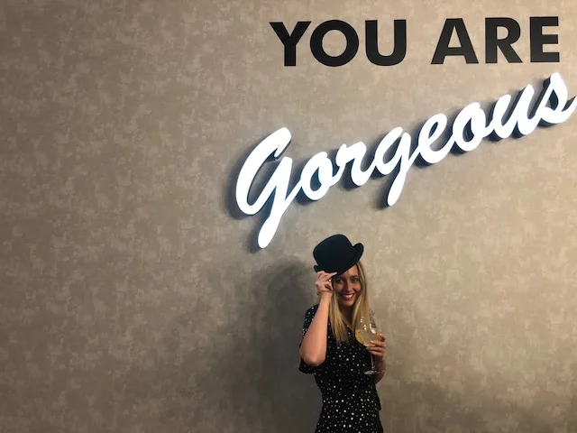 (Instagram moment of Joanne C, the designer of the stunning marketing suite!)