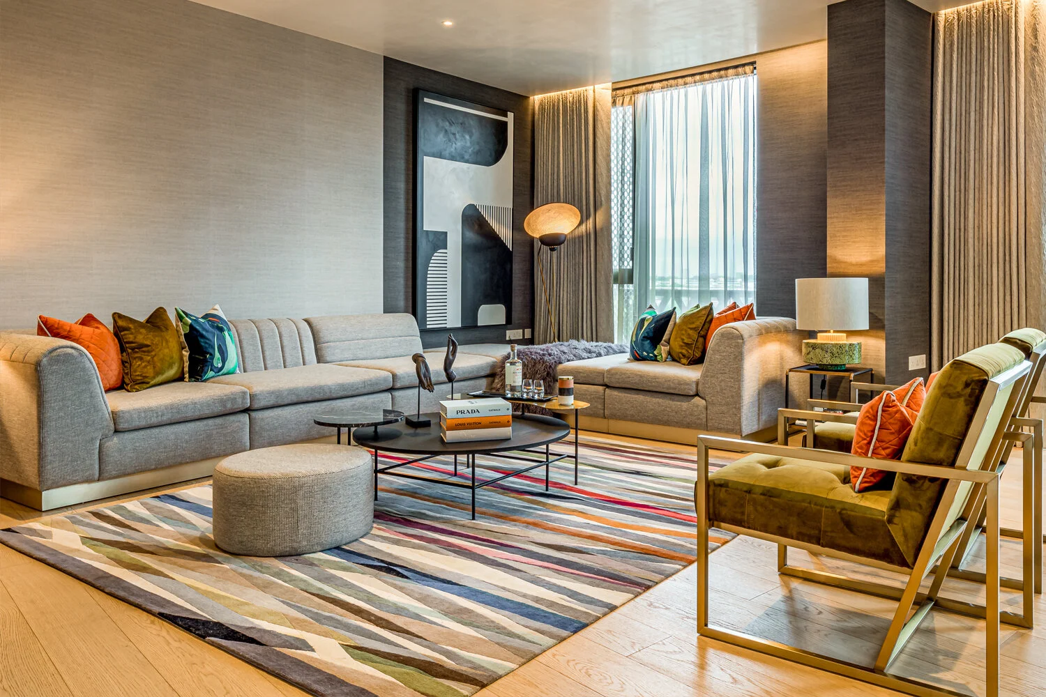 Suna Interior Design's show home in the iconic Gasholders London ...