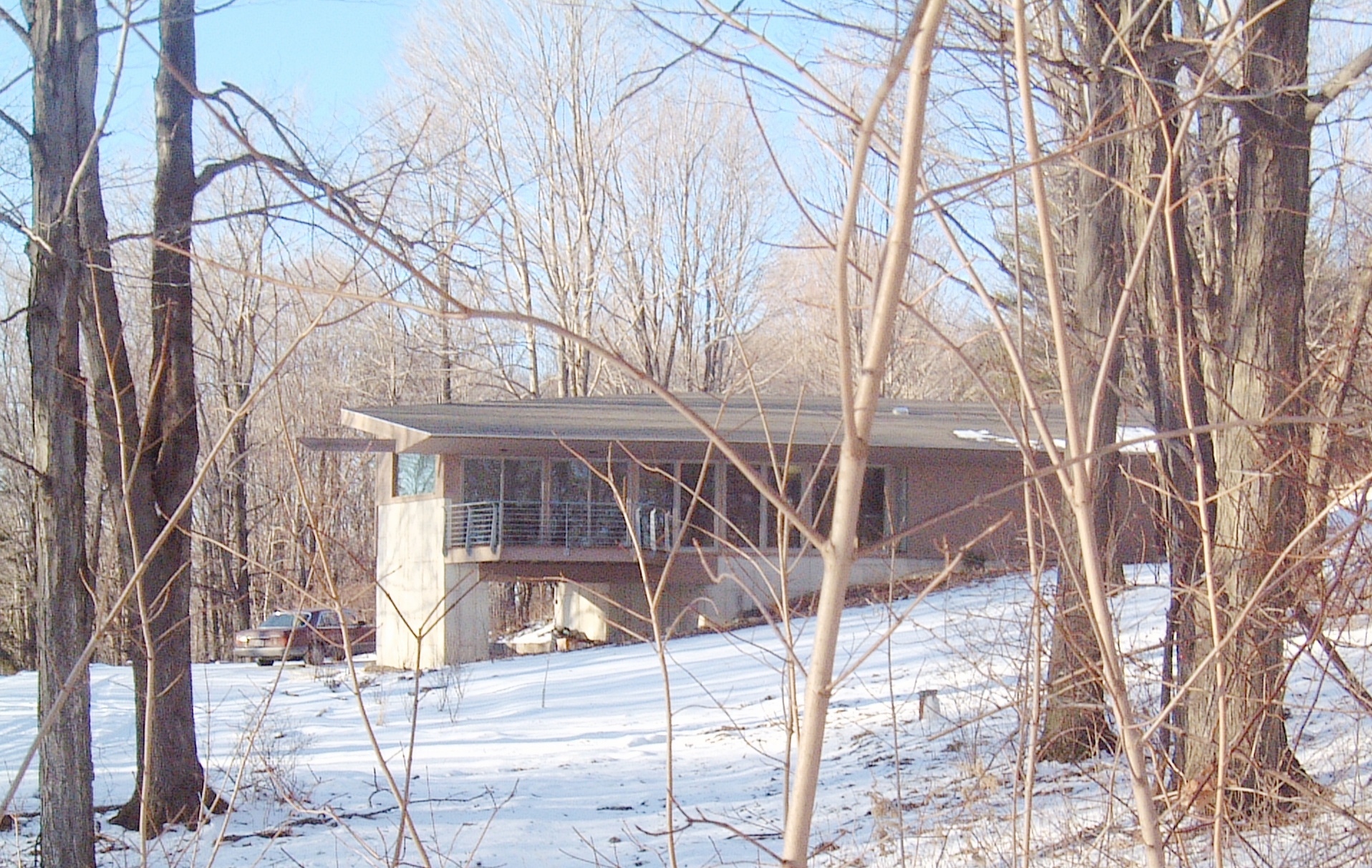 passive solar in the woods of New York