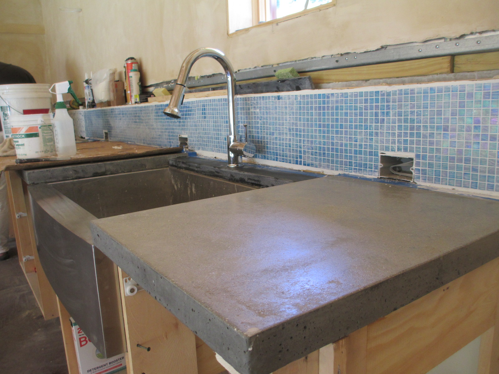 Concrete Countertops Pour Them In Place Noble Home