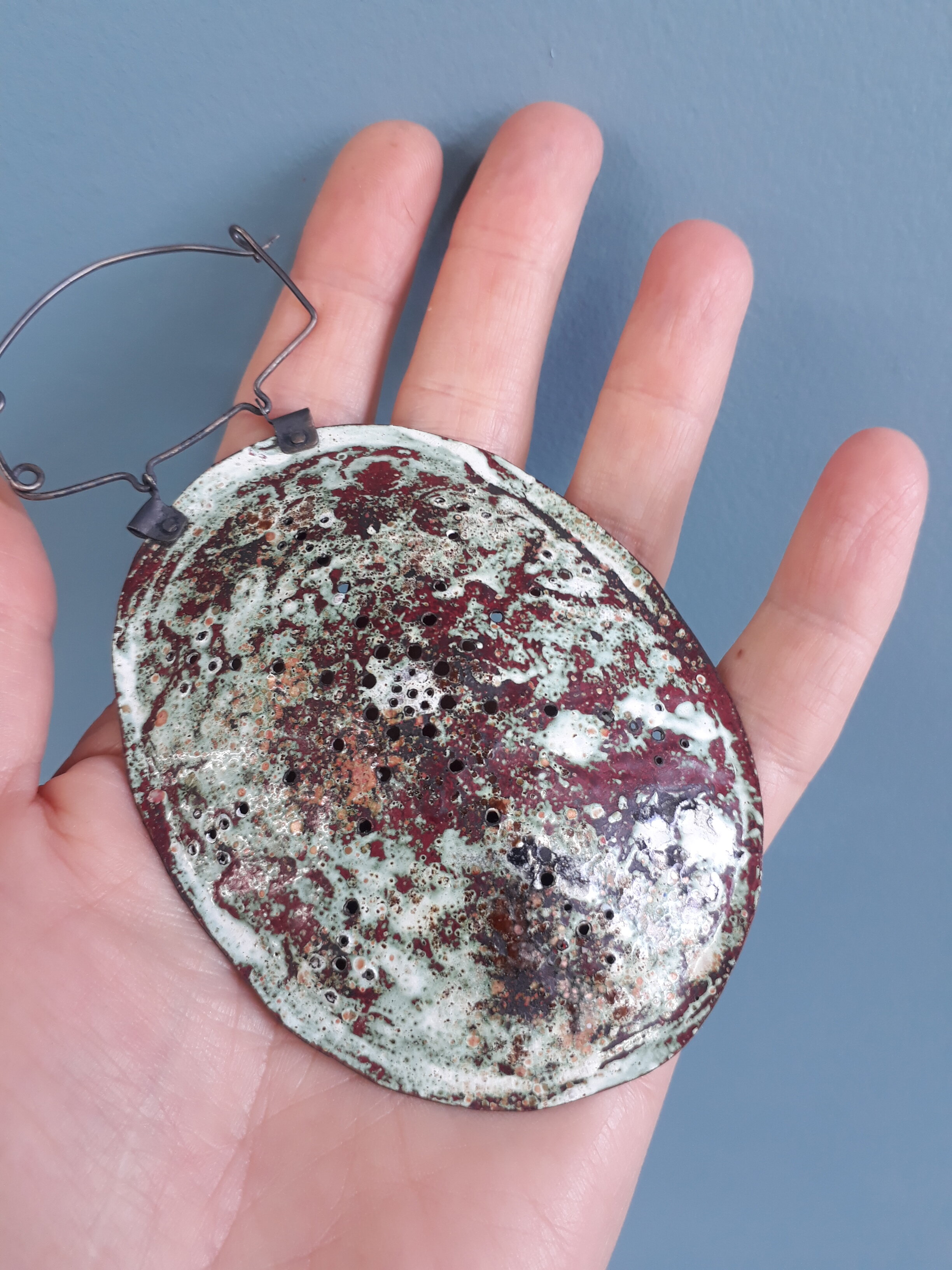 Mandy Flood  Down the garden path Brooch 