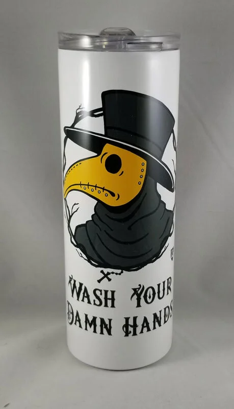 20oz Slim - Wash Yours Hands