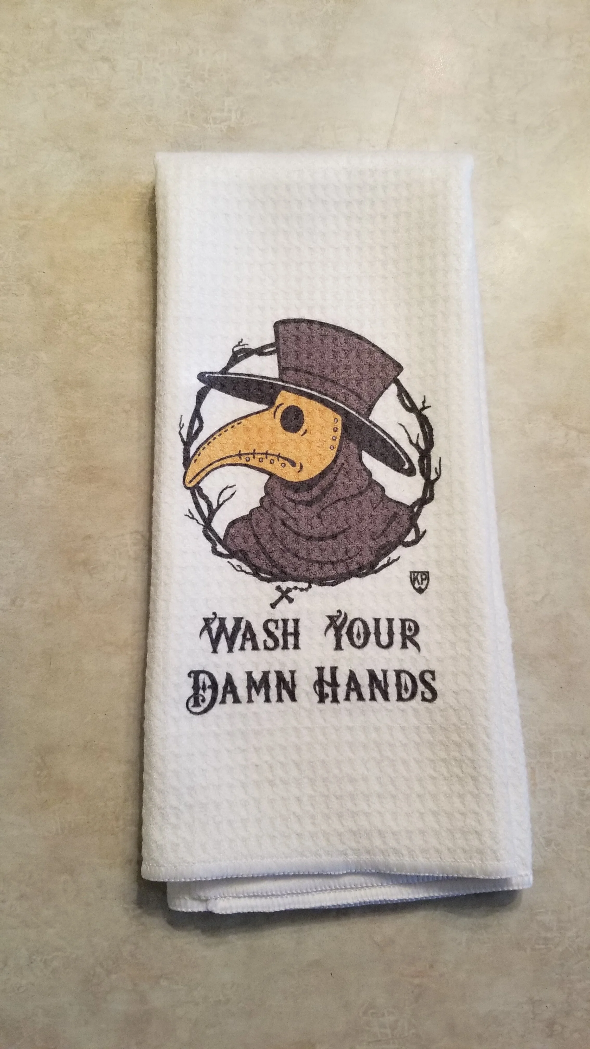 MicroFiber Towel - Wash Your Hands