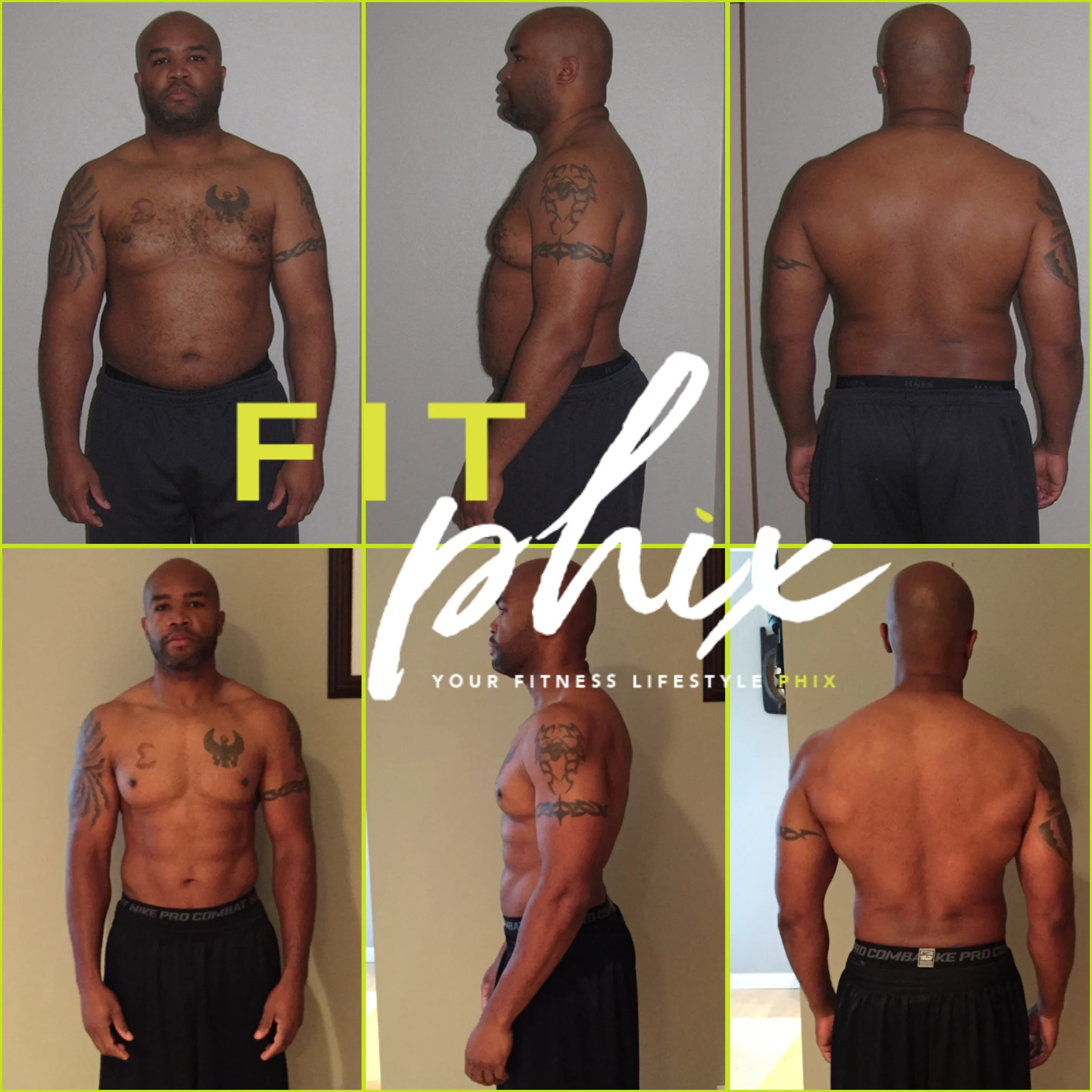 GYM PHIX Month to Month weight loss program that you do anywhere as long as you have access to a gym & food. We personalize your food amounts & workouts. We also adjust everything according to your measured weekly readings. - - Member Portal Access to view/download constantly updated tips & tricks - Fit Phix personalized Gym Exercises with corresponding meal plan to get you to your fitness goals to eliminate your guesswork and make your efforts efficient. - Fit Phix Personalized Meal programming to ensure you reach & maintain your desired fitness level. - Fit Phix Web-sync check-ins to allow us to monitor your progress via Body Fat Percentage, Weight, with private progress pictures to be ensure you’re on track. - Continuous monitoring. - Unlimited phone, email, & text support. - Leah & Sonny will continually adjust your program to ensure continued progress as we work to get you to and maintain your Fit Phix.