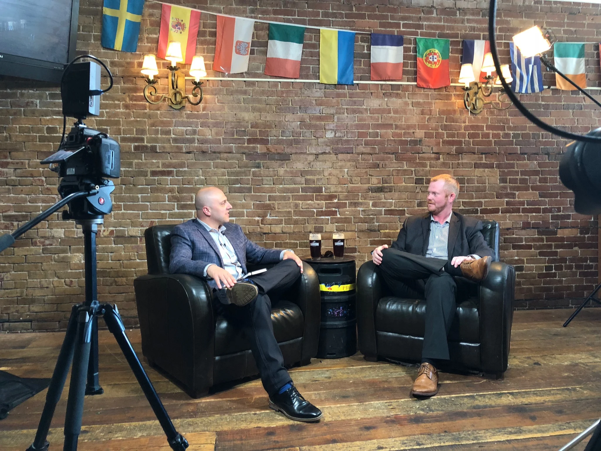 Behind the scenes with Travis