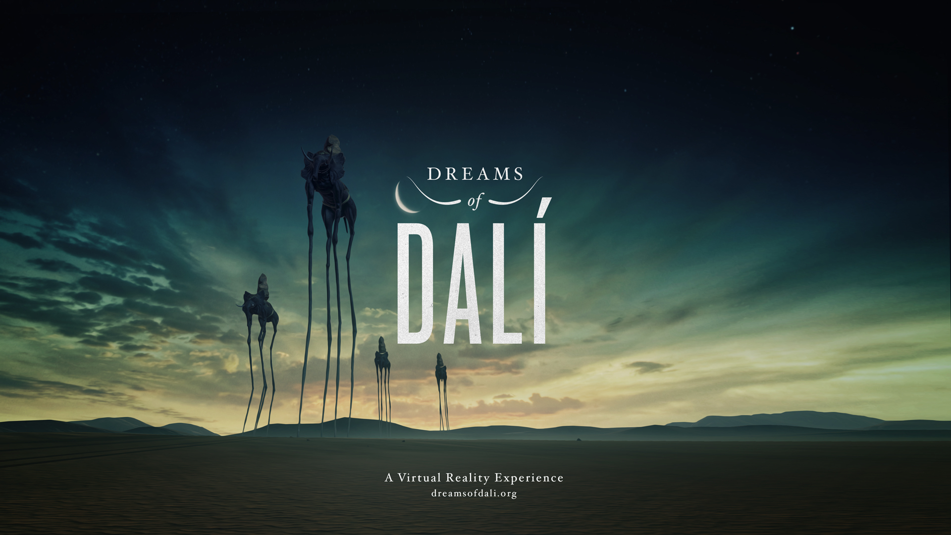 Dreams of Dali, created by The Dali Museum in partnership with Goodby Silverstein & Partners , San Francisco, is an airborne trip across Dali’s surrealist desert as portrayed in his 1953 painting Archaeological Reminiscence of Millet’s “Angelus.” Dali himself was an “earlier adopter” of new technology. We imagine he’d be pretty set to experience this insane homage to his painting.