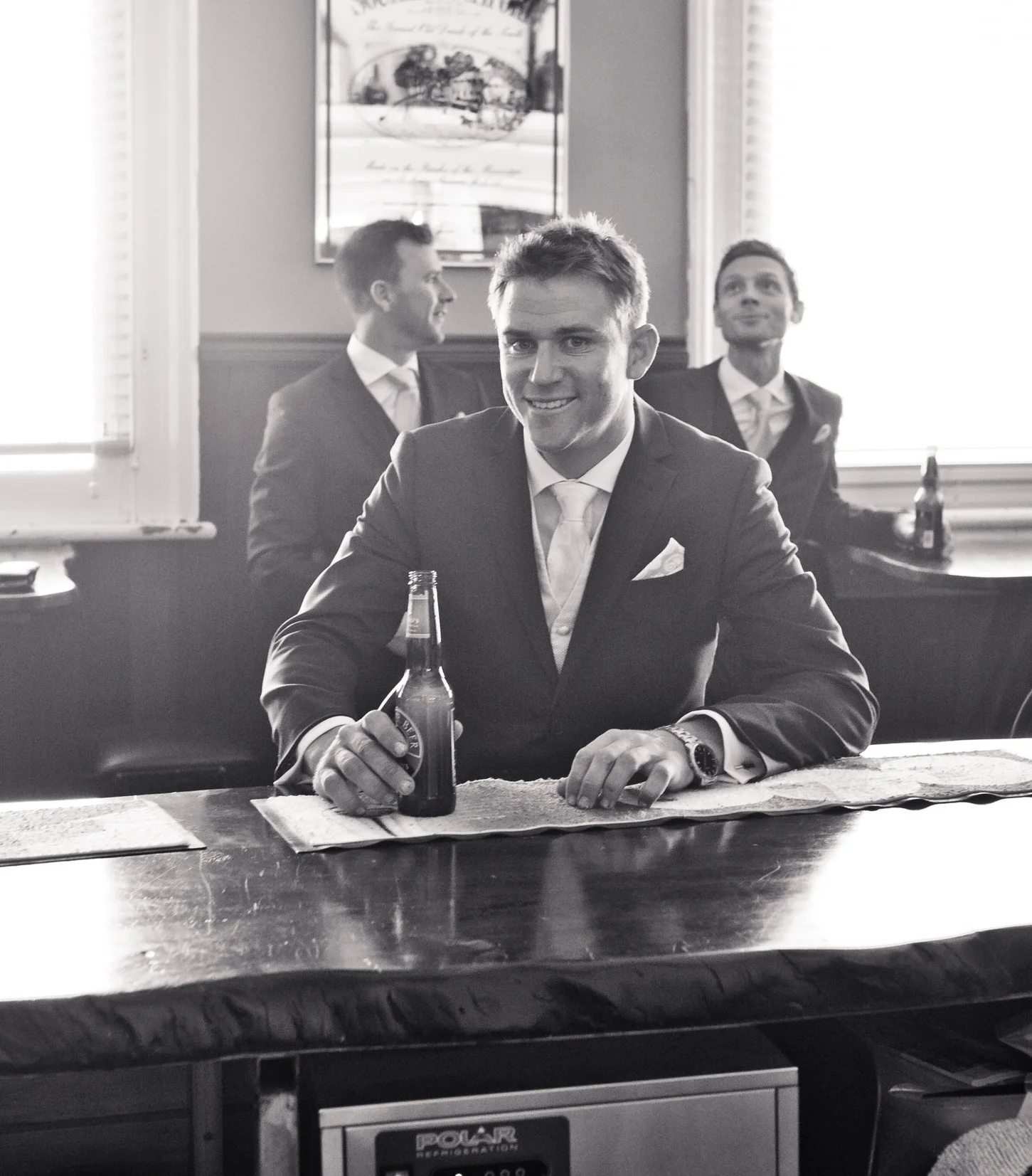 The young enjoying the history