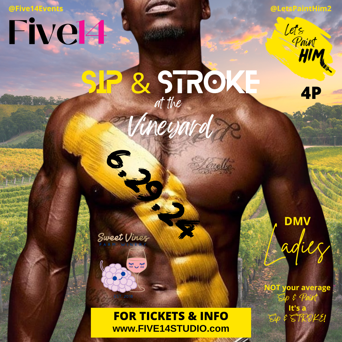 [LPH EVENT] SIP &amp; STROKE AT THE VINEYARD | JUNE 29
