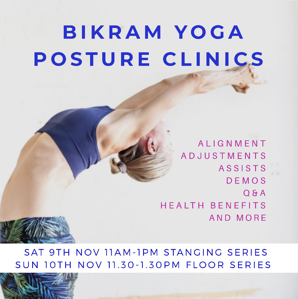 Bikram Yoga Posture Clinics — Heat° Yoga Byron Bay