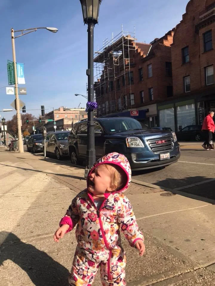 Don't cry, Baby Avery! Parking is more ample than it may appear on your first drive down Oak Park Ave!