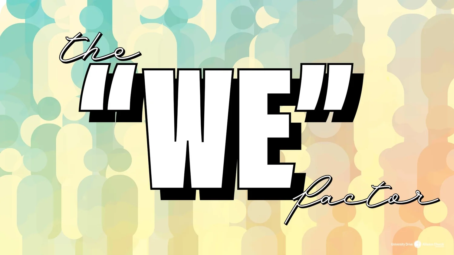 The "We" Factor - Created for Community episode artwork