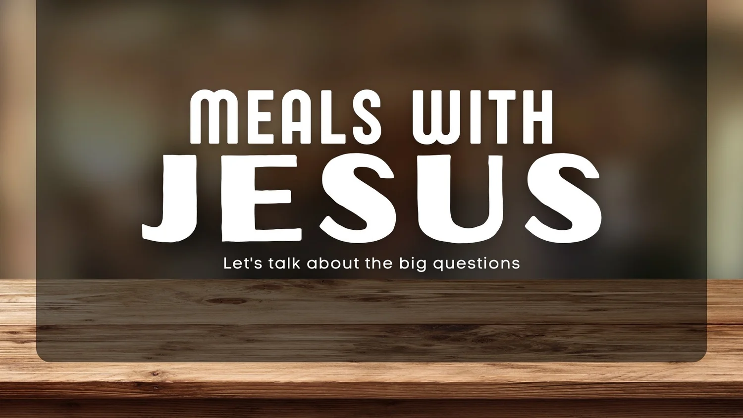 Meals With Jesus - Hope Filled Groaning episode artwork