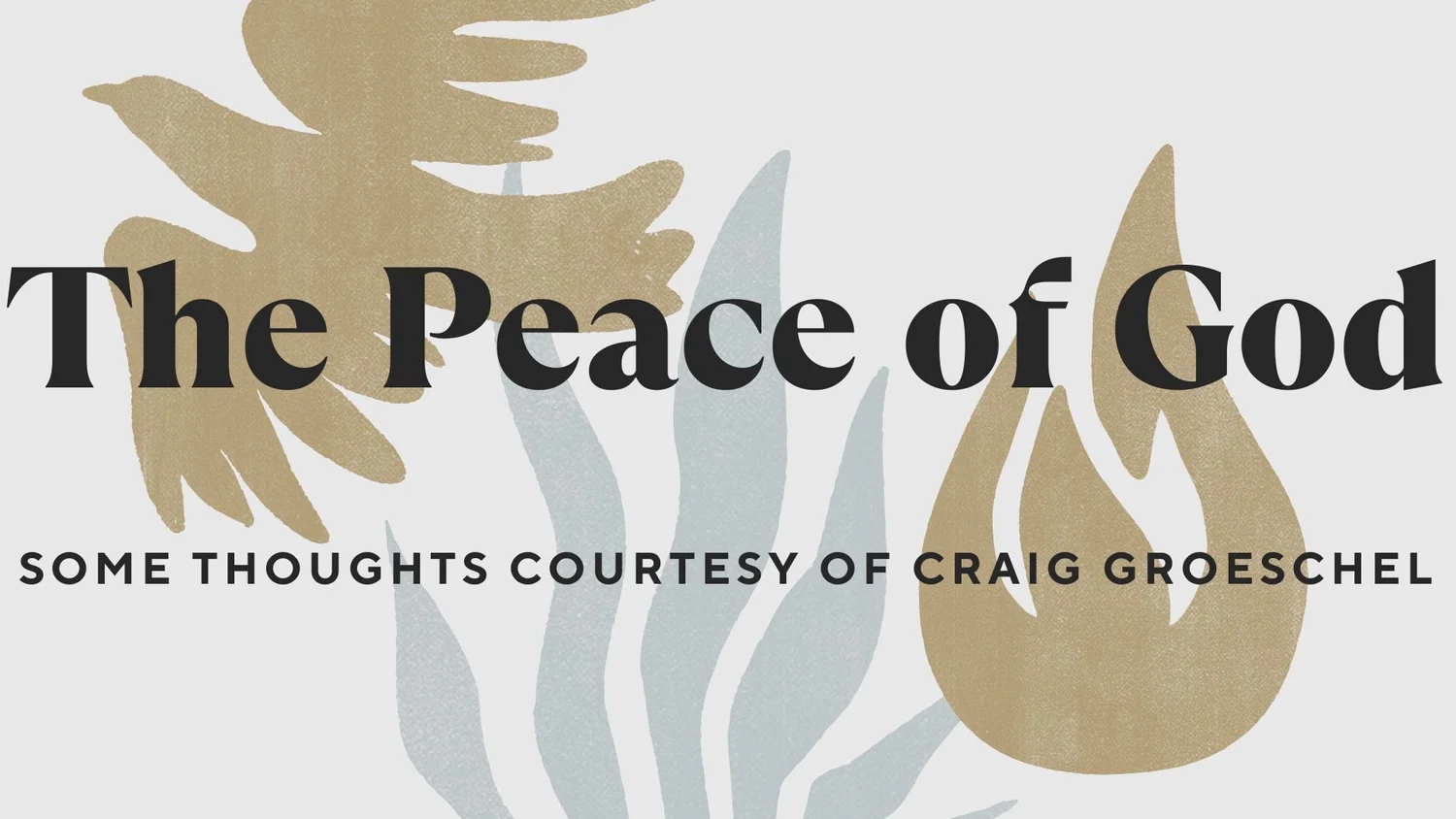 The Peace of God - Anxiety episode artwork