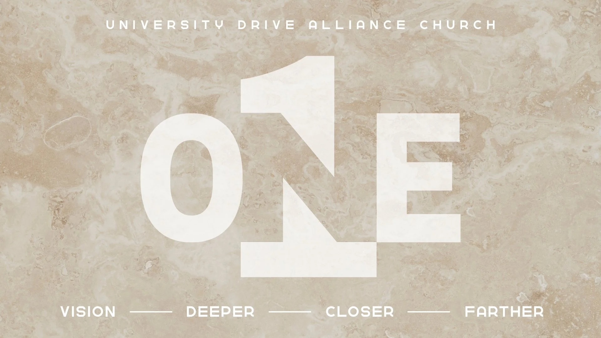 ONE: Vision