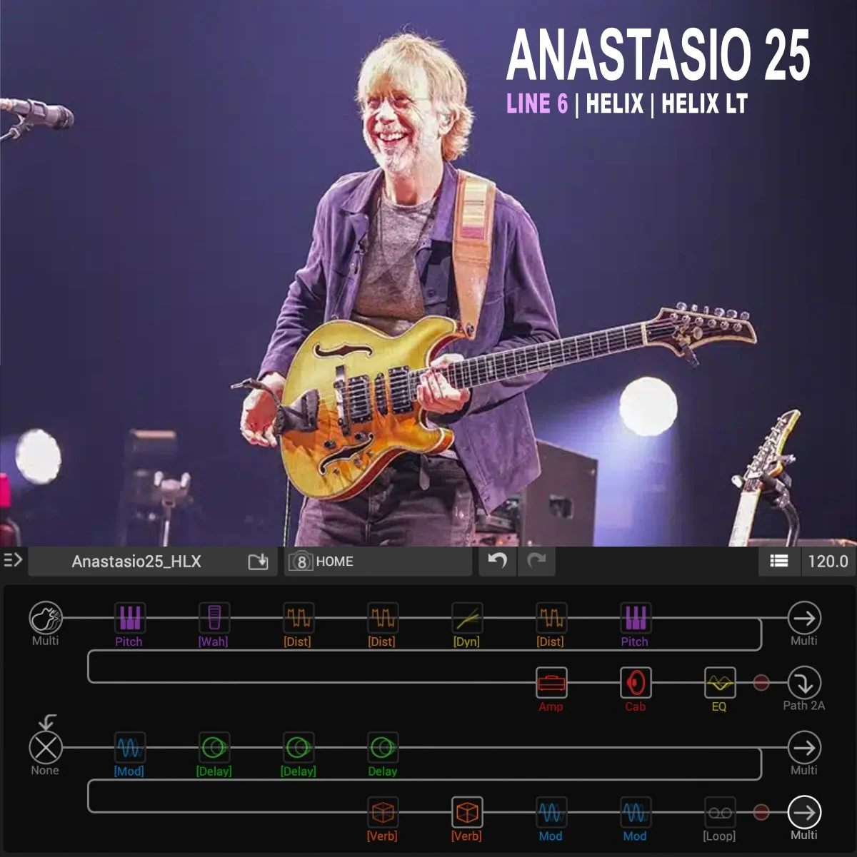 Anastasio25 | Line 6 | HELIX & HELIX LT