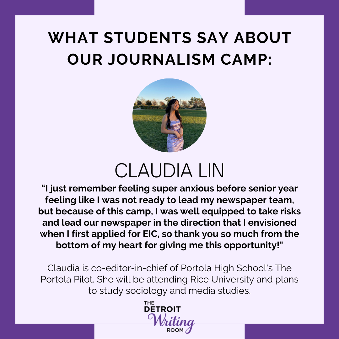 Claudia Lin Journalism Camp Testimonial.png