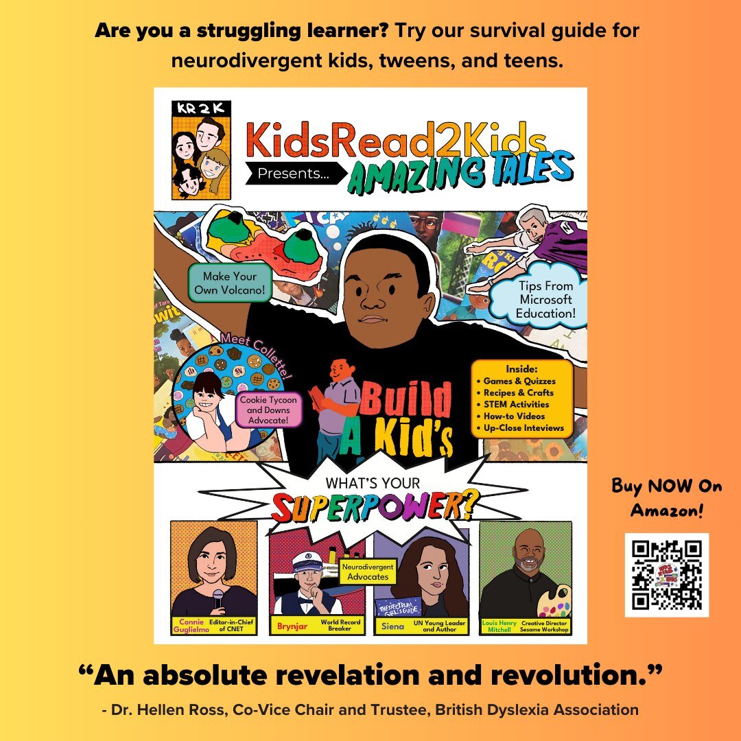 Alana Blumenstein is the founder of the local nonprofit @kidsread2kids, and she has published their first book: &ldquo;KidsRead2Kids Presents&hellip; Amazing Tales!&rdquo;

The book, which won the Parents&rsquo; Picks 2024 Award for Best Middle and H