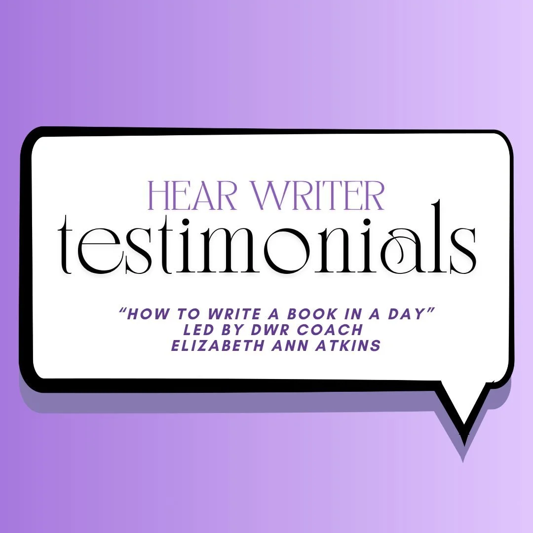 Writers loved &ldquo;How to Write a Book in a Day&rdquo; &mdash; take it from them! Here&rsquo;s what writers had to say about this workshop and how it helped them get started writing their books.

&ldquo;How to Write a Book in a Day&rdquo; is back b