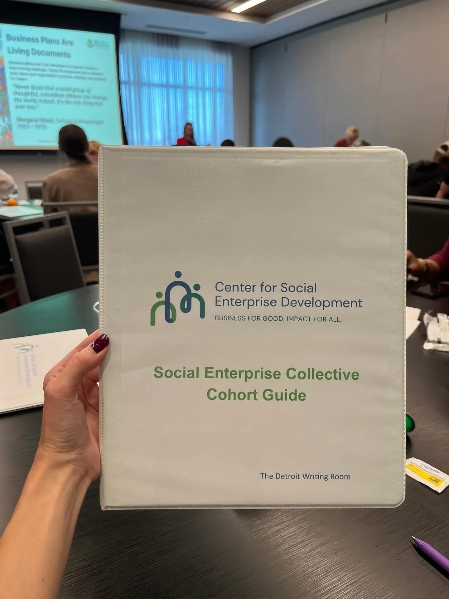 We&rsquo;re excited to share that The Detroit Writing Room has been selected to participate in the first Social Enterprise Cohort! 🥳

The first-of-its-kind cohort includes 29 Michigan businesses with social or community missions. The grant program o