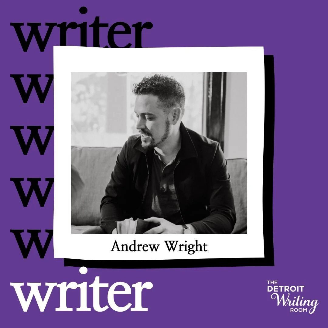 This week&rsquo;s Writer Wednesday features DWR member Andrew Wright! ✍️ 

@evilandywright is a freelance journalist from Detroit! Through his work, he earned the Denis Diderot grant from the Ch&acirc;teau d'Orquevaux Artists &amp; Writers Residency.