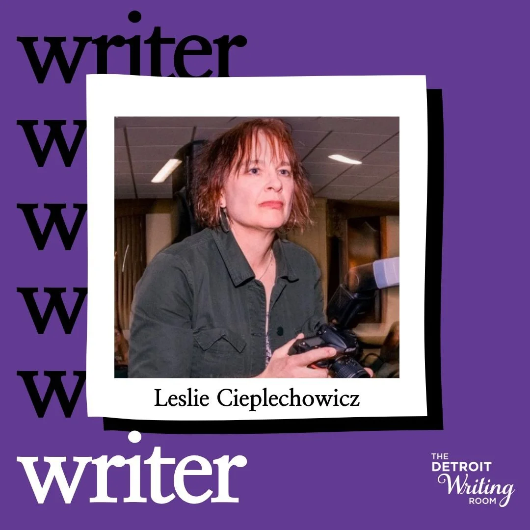 This week&rsquo;s Writer Wednesday features DWR member Leslie Cieplechowicz! ✍️ 

@4amphotographydetroit is a photographer, author and writer from Emmett, Michigan. She developed her crafts by working the streets of Detroit as a paramedic and shootin