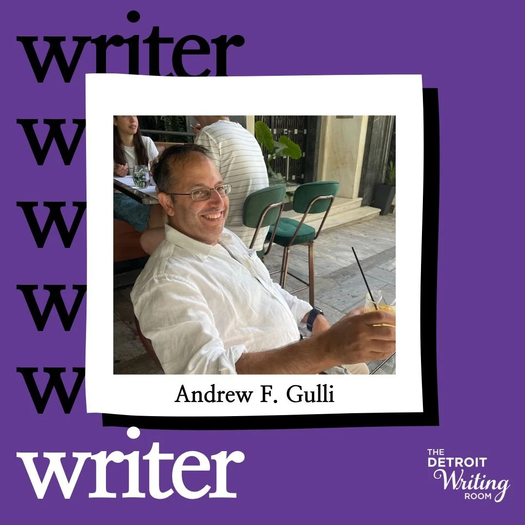This week&rsquo;s #WriterWednesday features DWR workshop leader Andrew F. Gulli! ✍️

Based in Detroit, Andrew is the managing editor of @strandmag, and will be leading tomorrow&rsquo;s virtual workshop, &ldquo;Crafting Suspense and Surprise in Short 