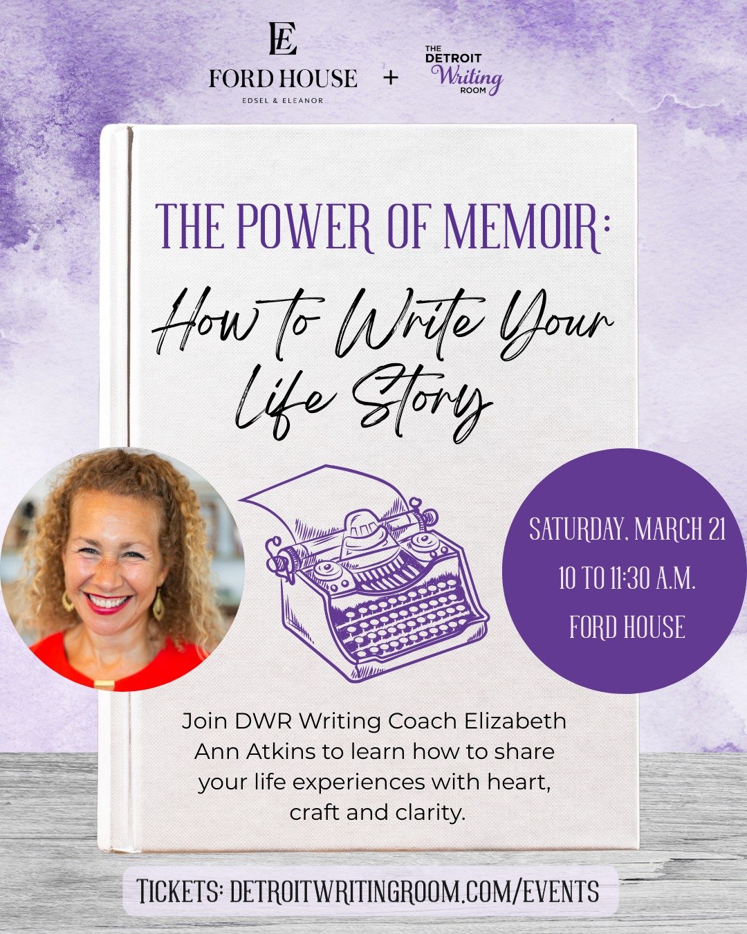 You&rsquo;ve lived it. Now learn how to write it! ✍️✨

Join us for &ldquo;The Power of Memoir: How to Write Your Life Story&rdquo; and discover how to craft scenes, build suspense and move readers. Led by @elizabethannatkins, CEO of Two Sisters Writi