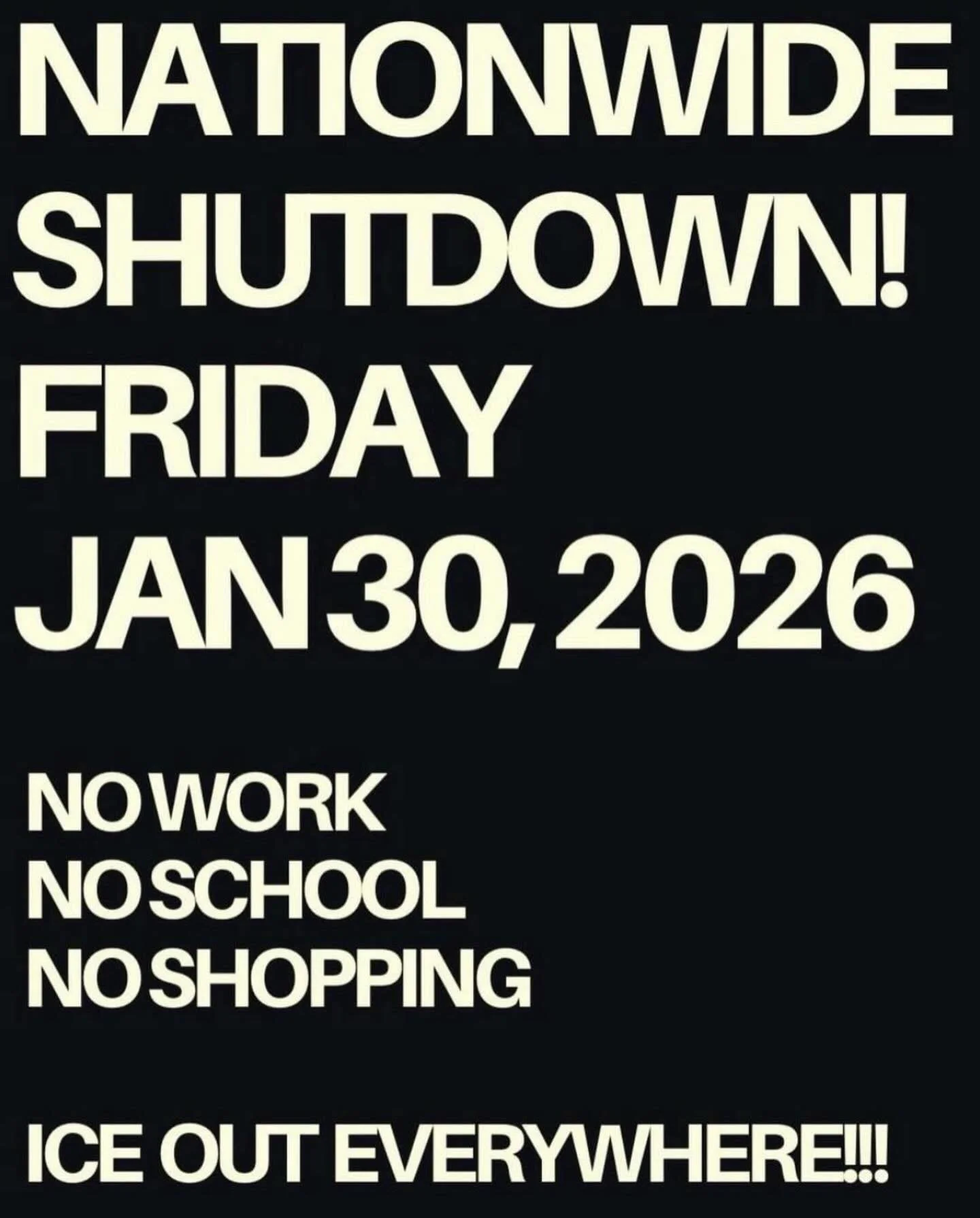 We&rsquo;re joining our fellow small businesses and supporters of justice nationwide and shutting down Friday to protest ICE.

For the writers who follow us, we encourage you to use your words to combat hate, brutality and senseless murder on America
