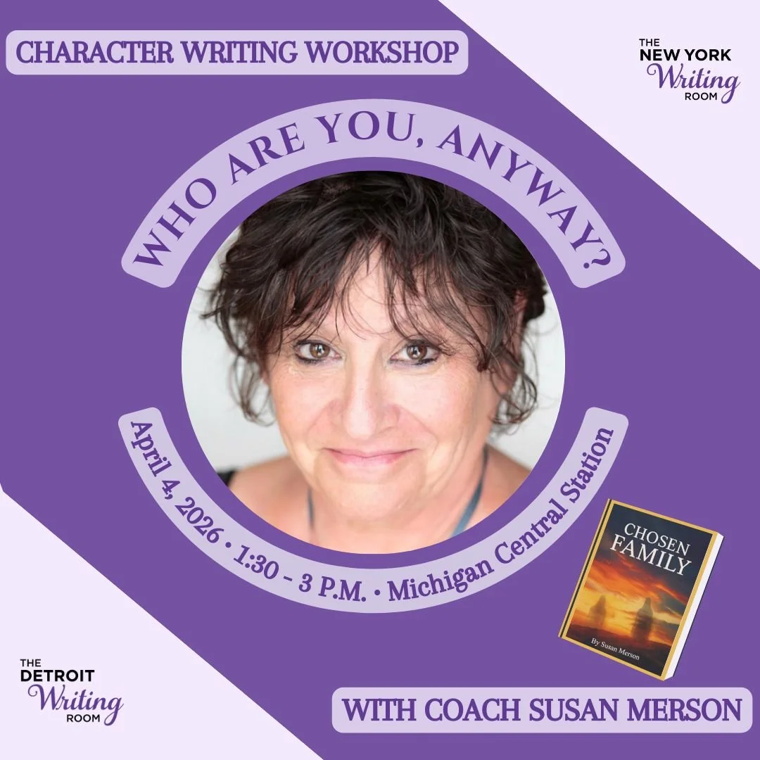Join us @michigancentraldetroit for our &ldquo;Character Writing Workshop: Who Are You, Anyway?&rdquo; ✨

The workshop is led by @newyorkwritingroom Coach @susanmersonauthor on Saturday, April 4 from 1:30-3 p.m. EST. Join us for an afternoon of promp