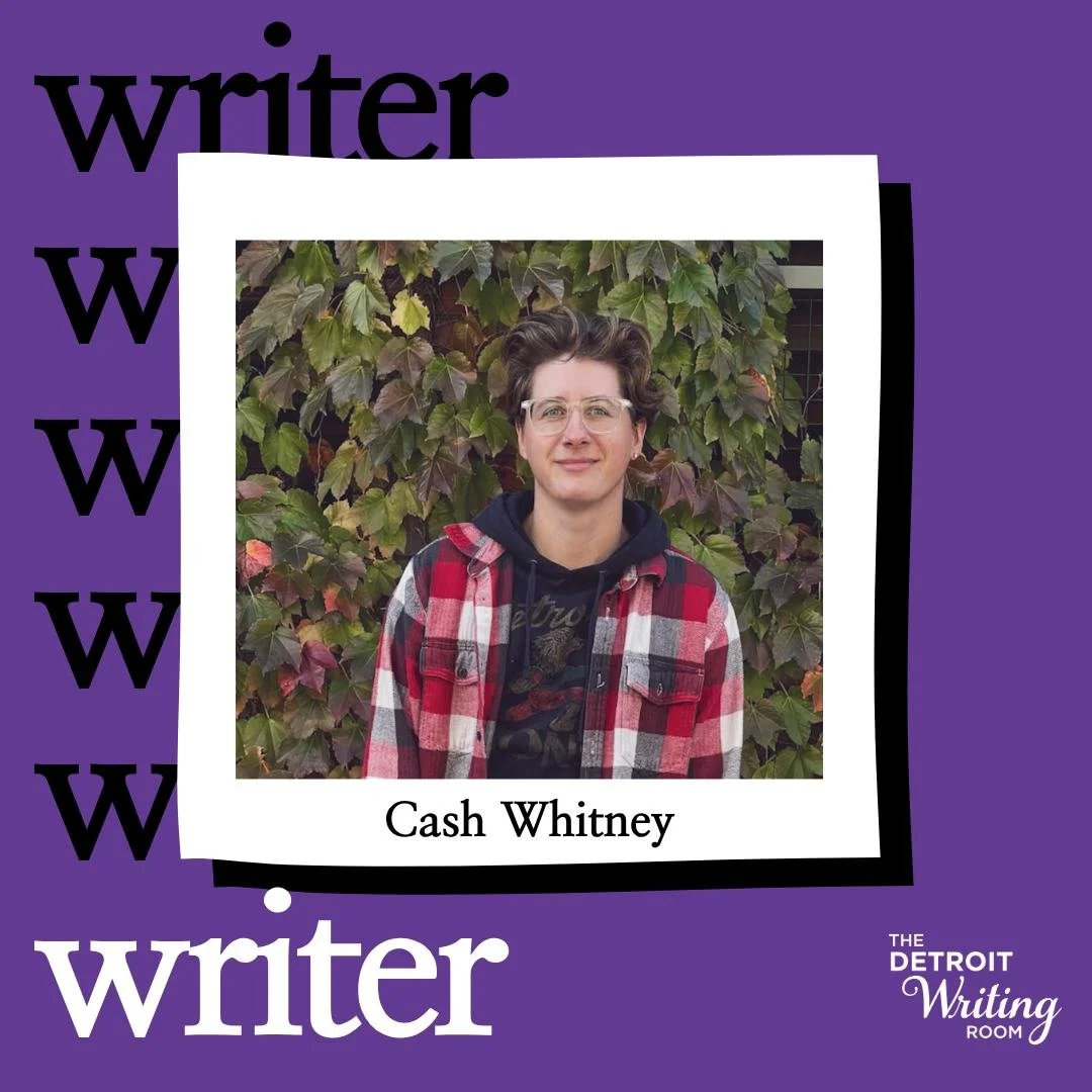 This week&rsquo;s #WriterWednesday features @cash.m.whitney of Warren! ✍️

Cash is a trans artist, writer and educator living in Metro Detroit with his dog, Marlon. His weekdays include creating designs and content for a small music shop, teaching as