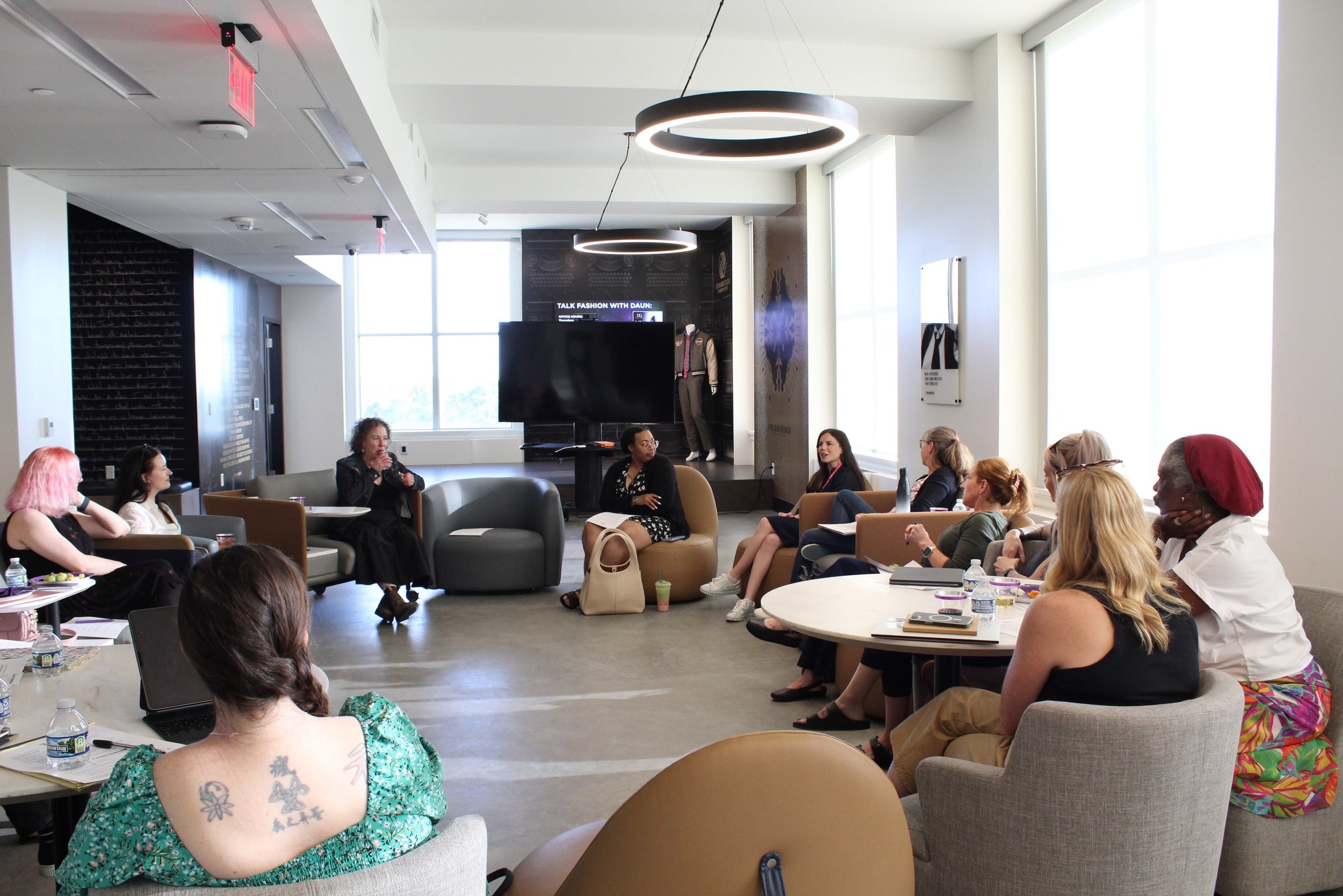 Thank you to those who joined us at @michigancentraldetroit for our second Literary Salon! The theme was Love on the Page 💜

DWR Coach and author @lynnegolodner led writing prompts, readings and a lovely discussion on the topic of love in literature