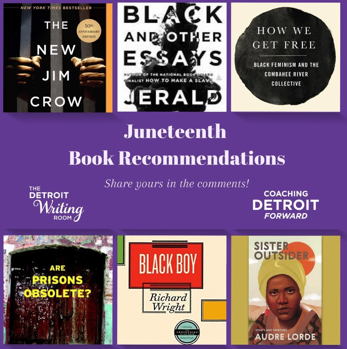 Today, we honor Juneteenth, a celebration of freedom, resilience, and the ongoing pursuit of justice.

Stories have always been powerful tools for preserving history, amplifying voices, and imagining a better future. Today, we recognize the Black wri