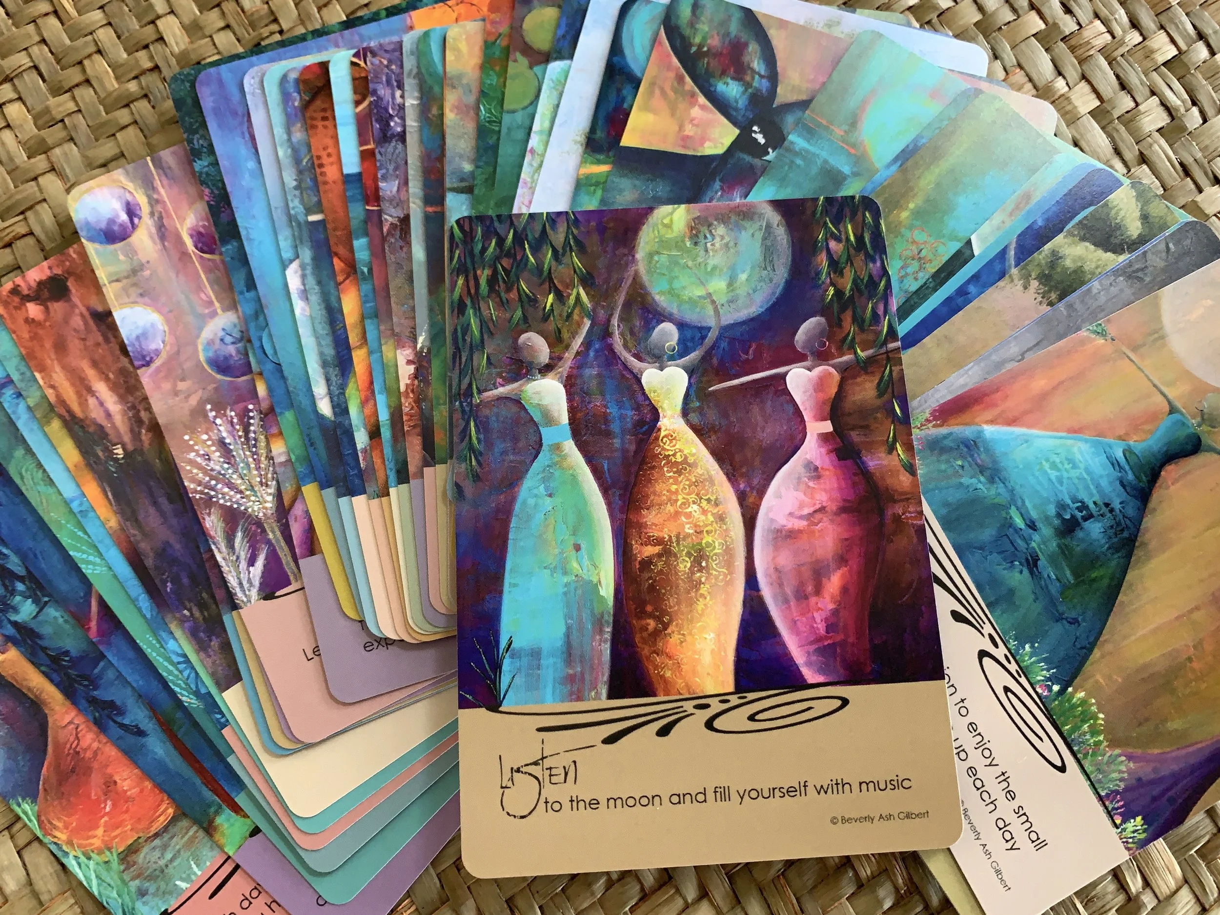 Words of Wisdom card deck (42 cards)