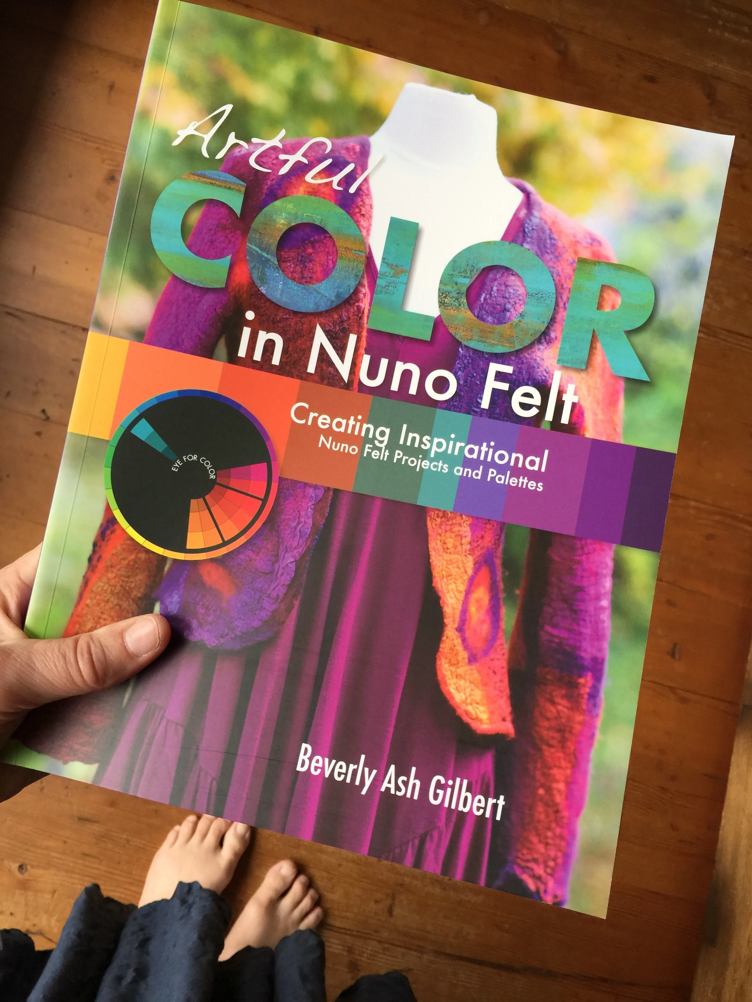 Pre-order Artful Color in Nuno Felt