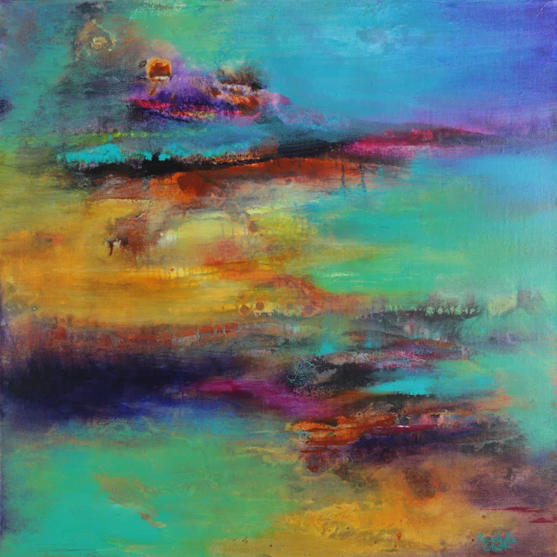Sunrise In The Lake
