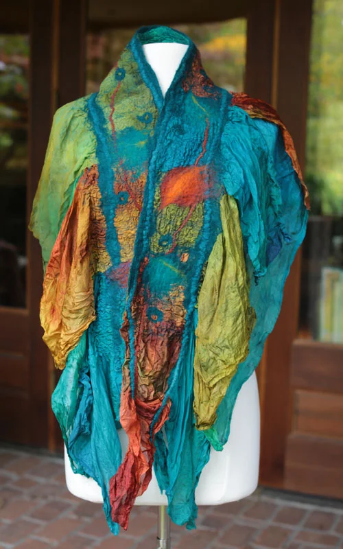 Desert Twilight - Scrappy Shawl