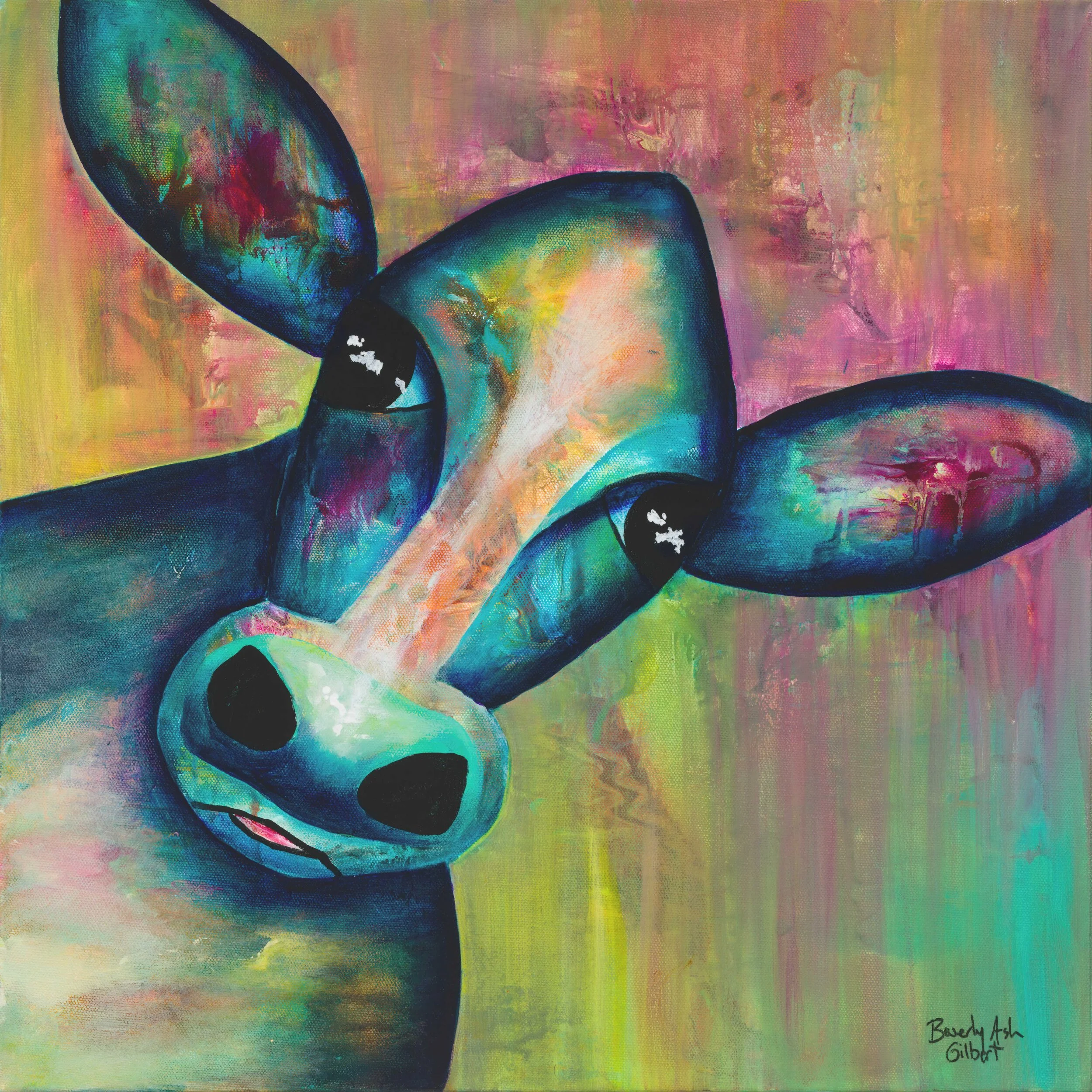 Moo. - Art Print